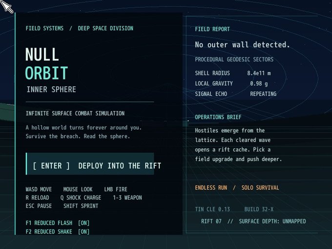 NULL ORBIT: INNER SPHERE